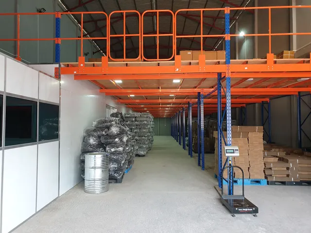 Frame supported mezzanine floor system for a Pharmaseutical company in Ja-ela — 4 of 4
