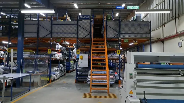 A Two Tier Shelving Racking System done for an Apparel exporter in Seethawaka EPZ — 2 of 20