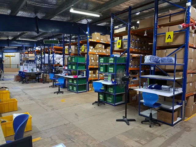 A Two Tier Shelving Racking System done for an Apparel exporter in Seethawaka EPZ — 18 of 20