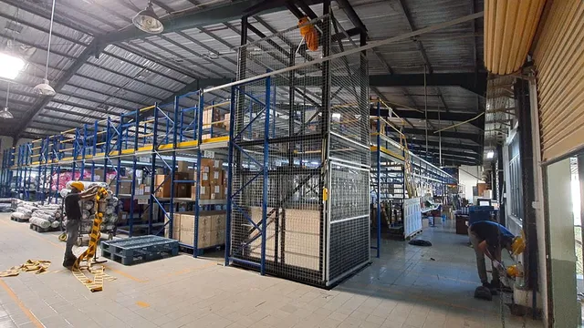 A Two Tier Shelving System for an apparel export company Malwatta EPZ — 5 of 35