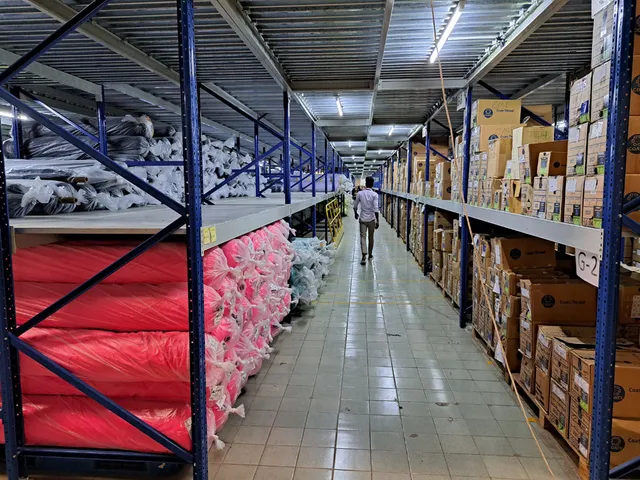 A Two Tier Shelving System for an apparel export company Malwatta EPZ — 13 of 35