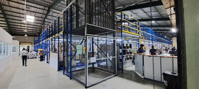 A Two Tier Shelving System for an apparel export company Malwatta EPZ — 31 of 35