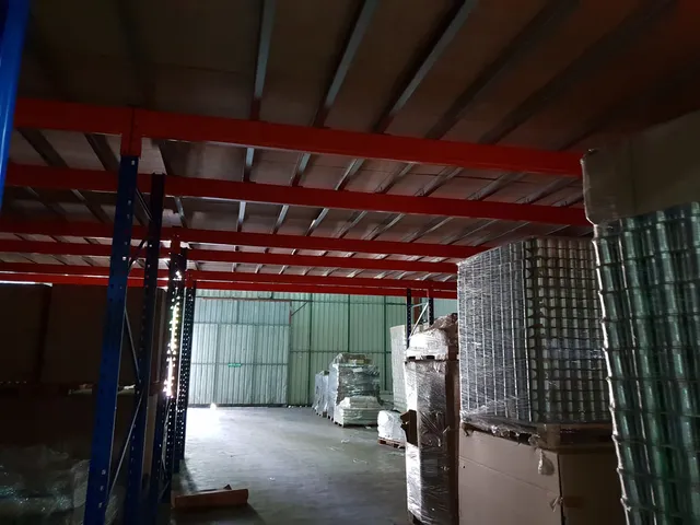 Frame supported mezzanine floor to store packing material for a Coconut products export company in Dankotuwa — 5 of 12