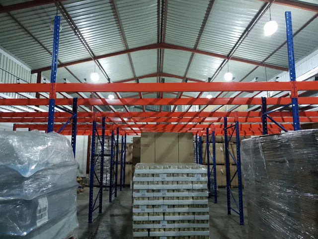 Frame supported mezzanine floor to store packing material for a Coconut products export company in Dankotuwa — 12 of 12