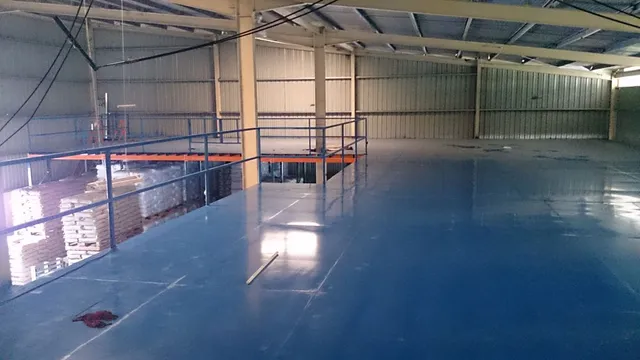 Frame supported mezzanine floor to store raw material for a packaging company in Horana — 8 of 9