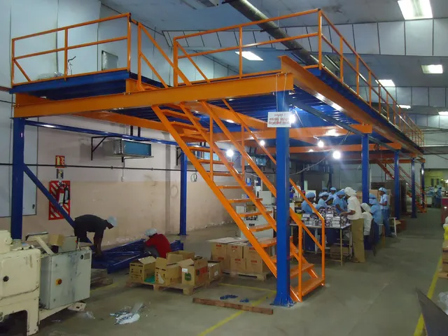 Mezzanine floor for a Confectionary products company in Ranala — 4 of 9