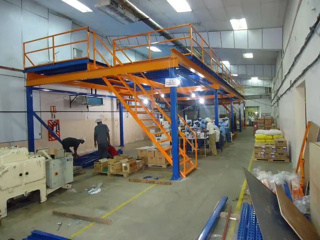 Mezzanine floor for a Confectionary products company in Ranala — 5 of 9