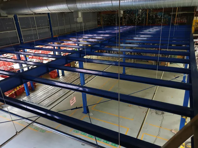 Mezzanine floor for cutting machines for an apparel export company in Wathupitiwala FTZ — 7 of 9
