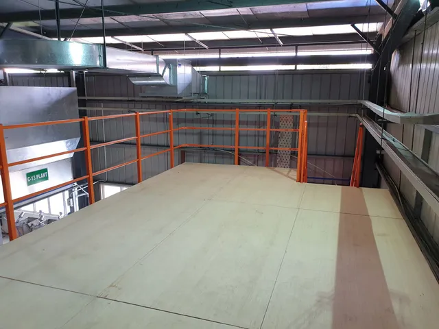 Mezzanine floor for office cubicles for a Glove manufacturing factory in Katunayake FTZ — 9 of 15