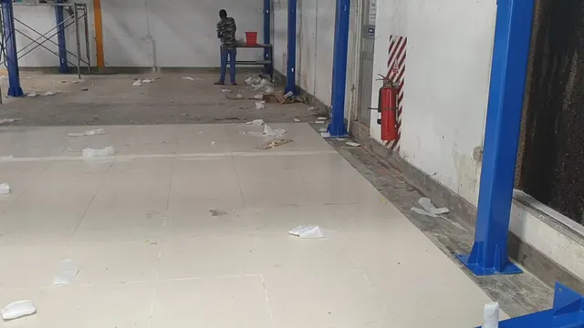 Mezzanine floor for office cubicles for an export company in Mathugama — 4 of 14