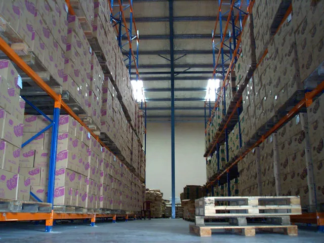 Double Deep Pallet Racking System for a confectionary products manufacturing company in Ranala — 3 of 32