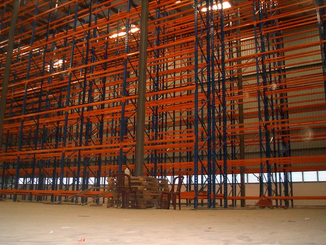 Double Deep Pallet Racking System for a confectionary products manufacturing company in Ranala — 5 of 32