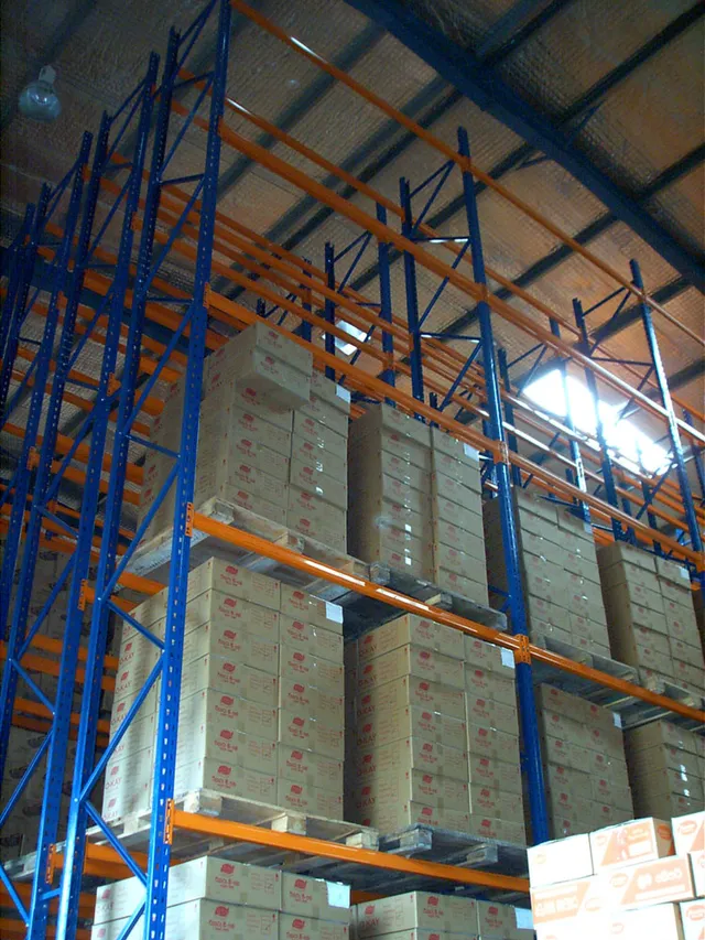Double Deep Pallet Racking System for a confectionary products manufacturing company in Ranala — 7 of 32