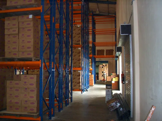 Double Deep Pallet Racking System for a confectionary products manufacturing company in Ranala — 8 of 32