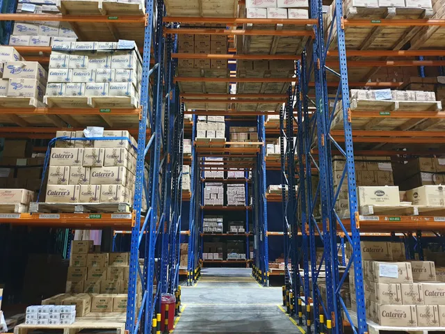 Double Deep Pallet Racking System for a confectionary products manufacturing company in Ranala — 13 of 32