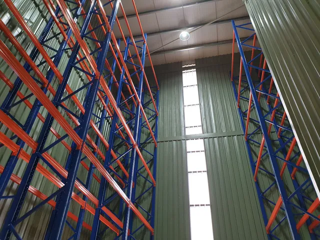 Double Deep Pallet Racking System for a confectionary products manufacturing company in Ranala — 22 of 32