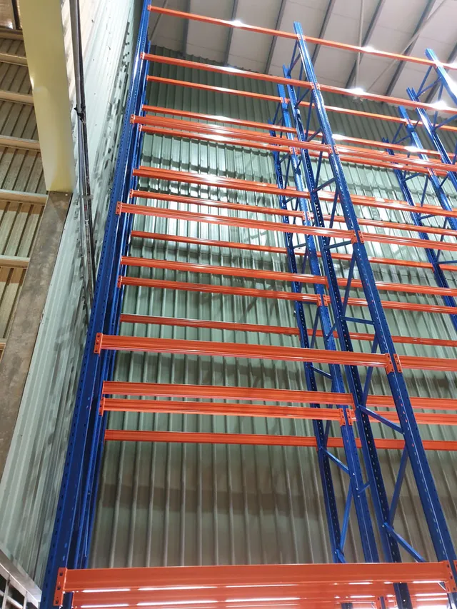 Double Deep Pallet Racking System for a confectionary products manufacturing company in Ranala — 26 of 32