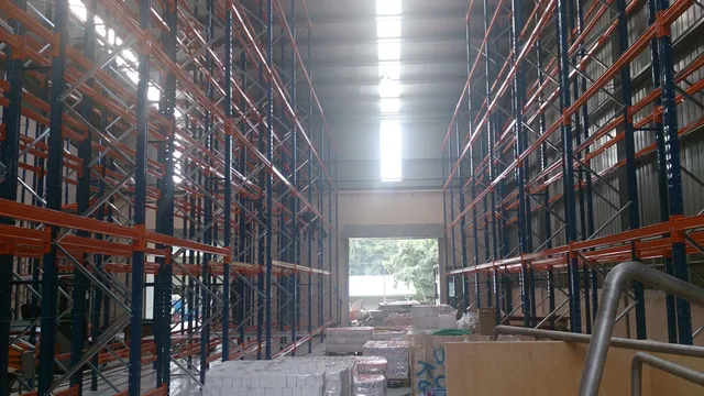 Double Deep Pallet Racking system for a Coconut products manufacturing company in Alawwa — 12 of 12