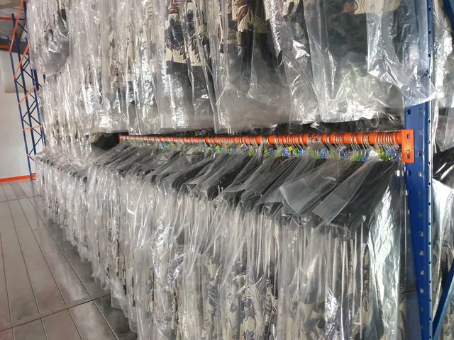 Racking system for Garments on hangers for an apparel exporter in Koggala FTZ — 2 of 20