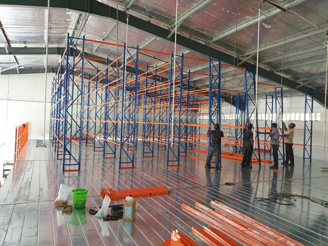 Racking system for Garments on hangers for an apparel exporter in Koggala FTZ — 10 of 20