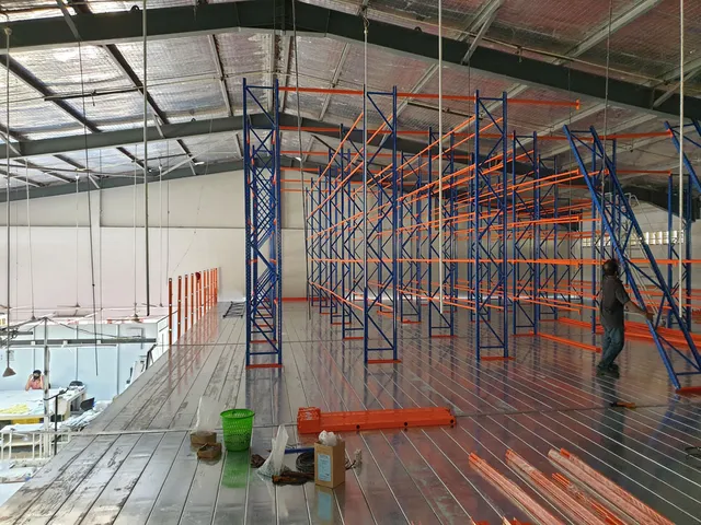 Racking system for Garments on hangers for an apparel exporter in Koggala FTZ — 11 of 20
