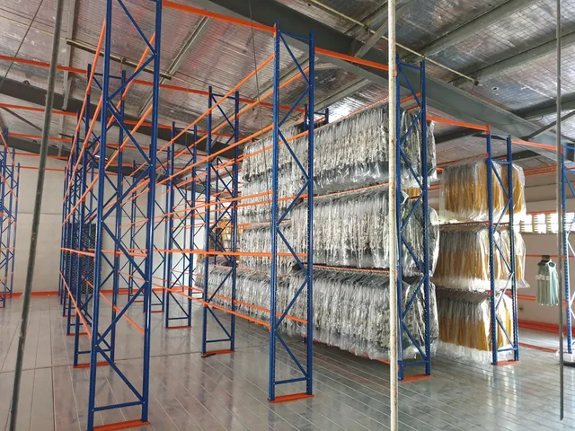 Racking system for Garments on hangers for an apparel exporter in Koggala FTZ — 14 of 20