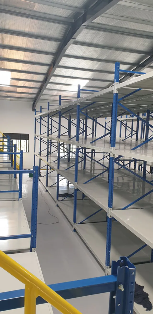 Shelving system for an apparel export company in Lakshapana — 8 of 38