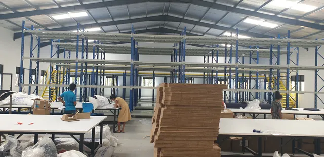 Shelving system for an apparel export company in Lakshapana — 17 of 38