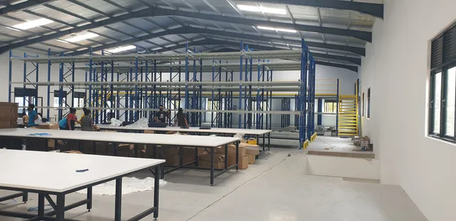 Shelving system for an apparel export company in Lakshapana — 18 of 38