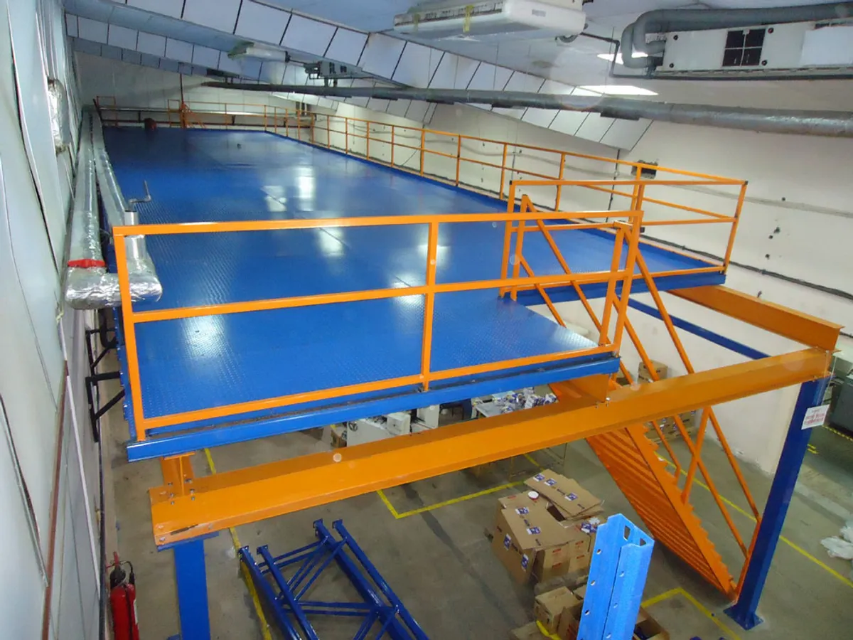 Mezzanine floor for a Confectionary products company in Ranala