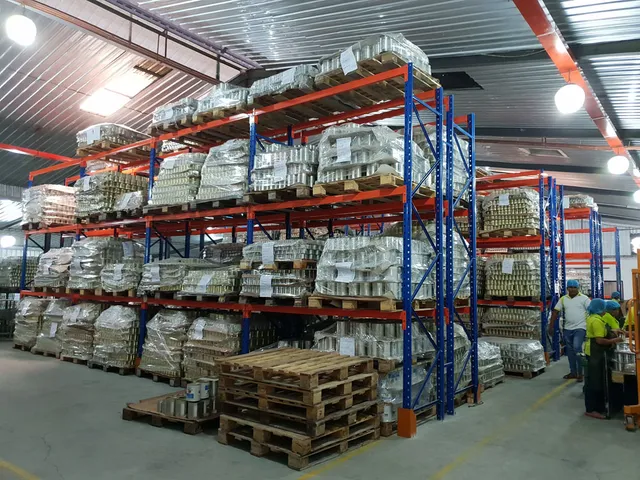 Selective Pallet Racking System for a Coconut products export company in Dankotuwa