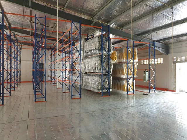 Racking system for Garments on hangers for an apparel exporter in Koggala FTZ