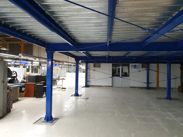 Mezzanine floor for office cubicles for an export company in Mathugama