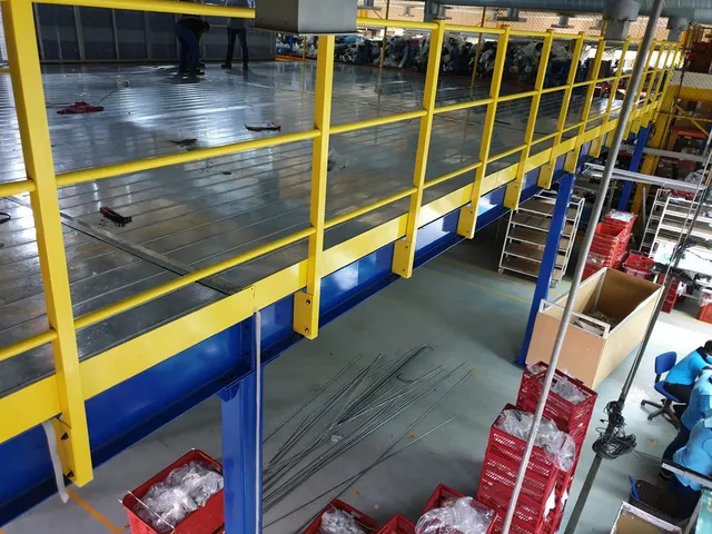 Mezzanine floor for cutting machines for an apparel export company in Wathupitiwala FTZ
