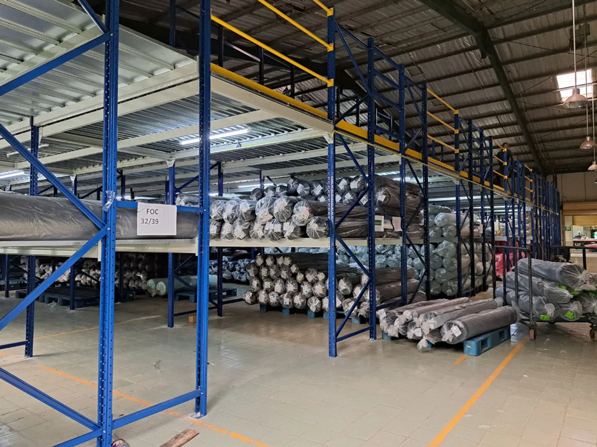 A Two Tier Shelving System for an apparel export company Malwatta EPZ