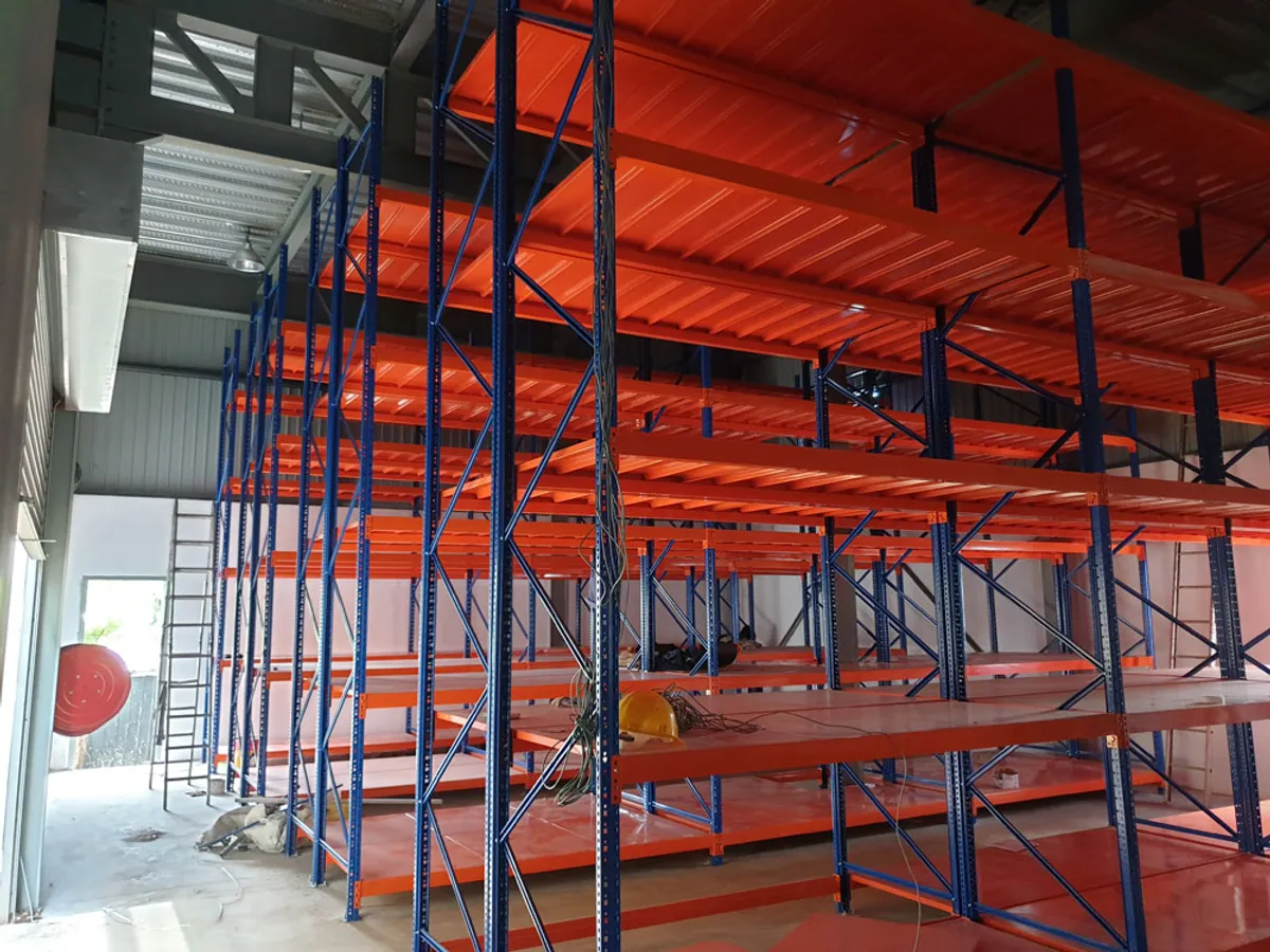 Shelving system for a power distribution solutions company in Wattala