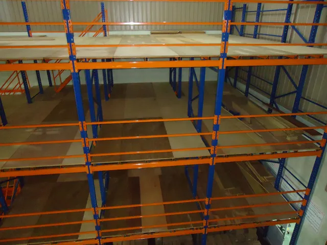 Multi tier frame supported mezzanine floor system for a Health care products manufacturing  company in Horana — 2 of 10
