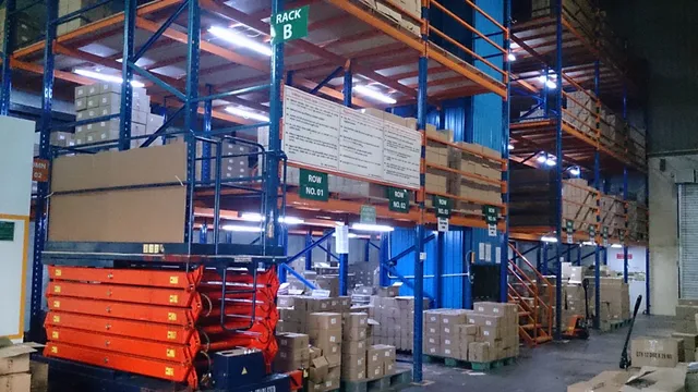 Multi tier frame supported mezzanine floor system for a Health care products manufacturing  company in Horana — 8 of 10